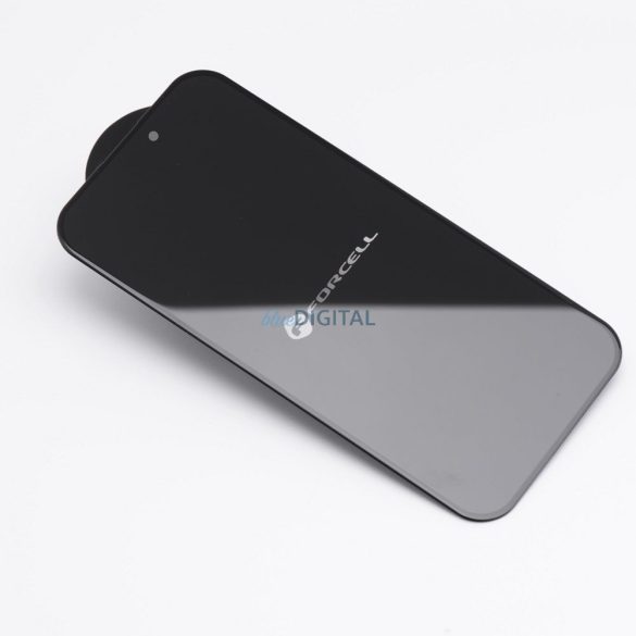 Forcell Privacy Glass betekintésvédett edzett üveg fekete szegéllyel iPhone 11 Pro Max/XS Max