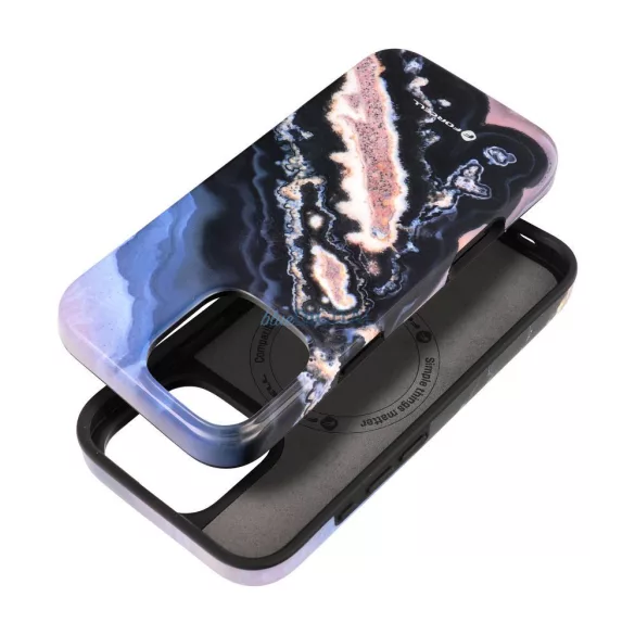 FORCELL F-PROTECT Mirage, katonai csepp-tesztelt tok kompatibilis a MagSafe-hez IPHONE 16 PRO MAX arany szigethez