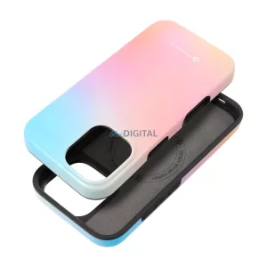 FORCELL F-PROTECT Mirage, katonai csepp-tesztelt tok kompatibilis MagSafe az IPHONE 16 rózsaszín kékhez