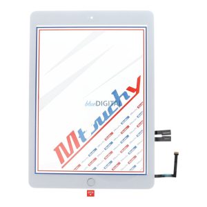 MUSTTBY érintőképernyő + ragasztócsík + Home gomb iPad 6 - fehér