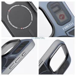   Forcell F-Protect MagSafe-kompatibilis tok iPhone 16 Plus - szürke mintás
