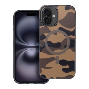Forcell F-Protect MagSafe-kompatibilis tok iPhone 16 Pro - barna terepmintás