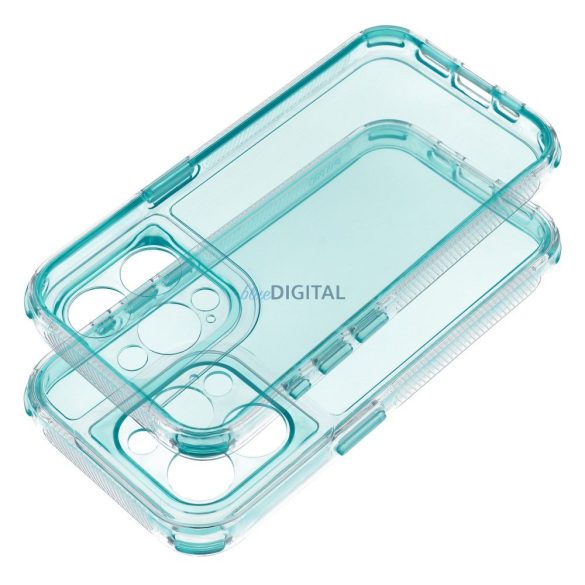 MATRIX CLEAR tok iPhone 15 - türkizkék