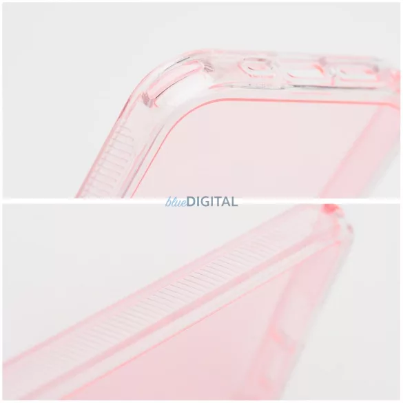 MATRIX CLEAR tok iPhone 15 - púder rózsaszín