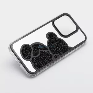 TEDDY BEAR tok iPhone 16 - fekete