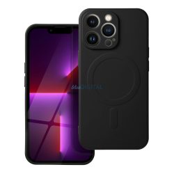   SILICONE MAG COVER MagSafe-kompatibilis tok iPhone 16 Pro - fekete