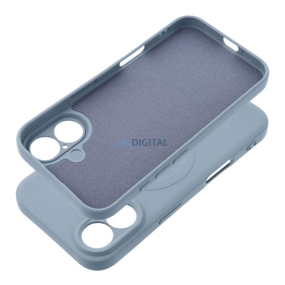 SILICONE MAG COVER MagSafe-kompatibilis tok iPhone 16 - világoskék