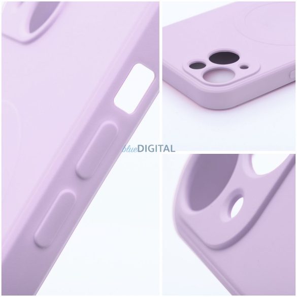 SILICONE MAG COVER MagSafe-kompatibilis tok iPhone 16 - rózsaszín