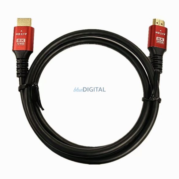 HDMI - HDMI kábel 8K/60Hz, 4K/120 Hz 1m - fekete