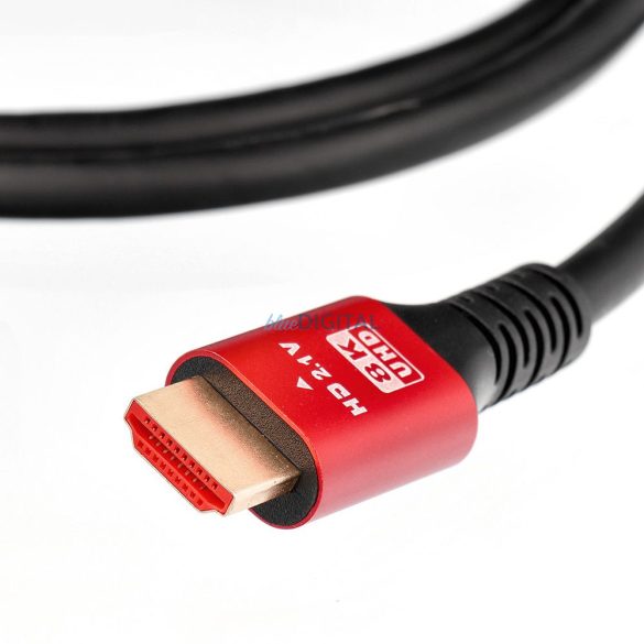HDMI - HDMI kábel 8K/60Hz, 4K/120 Hz 5m - fekete
