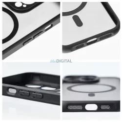   FULL MATTE MAG COVER MagSafe-kompatibilis tok Samsung Galaxy S24 FE - fekete
