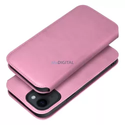   DUAL POCKET könyvtok Samsung Galaxy S24 FE - halvány rózsaszín