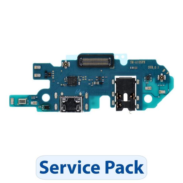 Töltő csatlakozó panel (gyári ServicePack) Samsung Galaxy A10 (A105FN) [GH96-12719A]