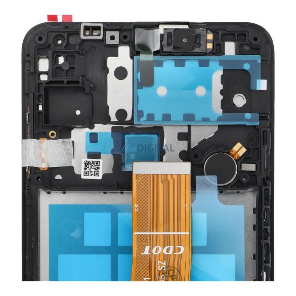 LCD kijelző teljes kerettel Samsung Galaxy A12 (A125) [OEM]