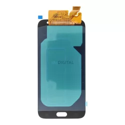   LCD OLED kijelző keret nélkül Samsung Galaxy J7 (2017) - fekete - ALKATRÉSZ!