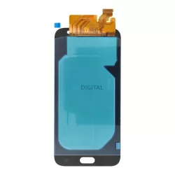   LCD OLED kijelző keret nélkül Samsung Galaxy J7 (2017) - arany - ALKATRÉSZ!