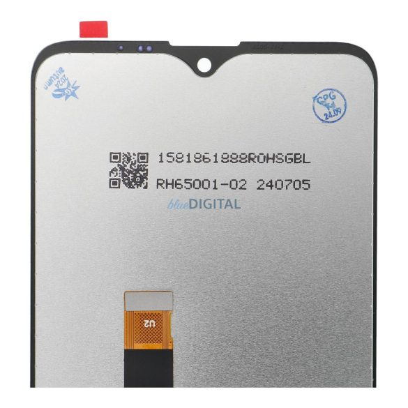 FixCell LCD kijelző keret nélkül LG K50S