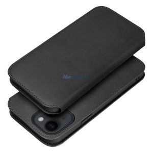 DUAL POCKET könyvtok Motorola Moto G55 5G - fekete