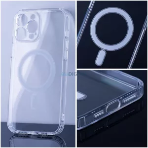 CLEAR MAG COVER tok kamera-védelemmel, MagSafe-kompatibilis iPhone 16 Pro Max - átlátszó