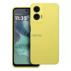 SILICONE 2mm tok Motorola Moto G35 - sárga