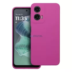 SILICONE 2mm tok Motorola Moto G35 - rózsaszín
