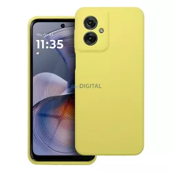 SILICONE 2mm tok Motorola Moto G55 - sárga