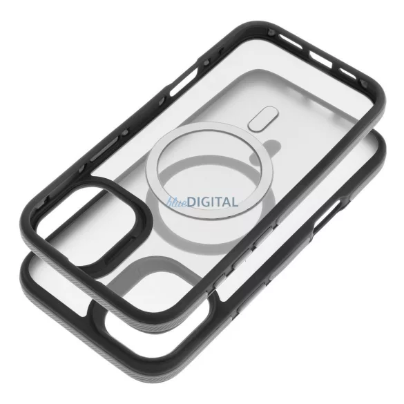 NEO MagSafe-kompatibilis tok iPhone 16 Plus - fekete