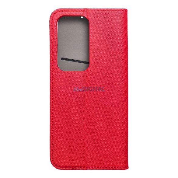 SMART CASE könyvtok Oppo A80 - piros