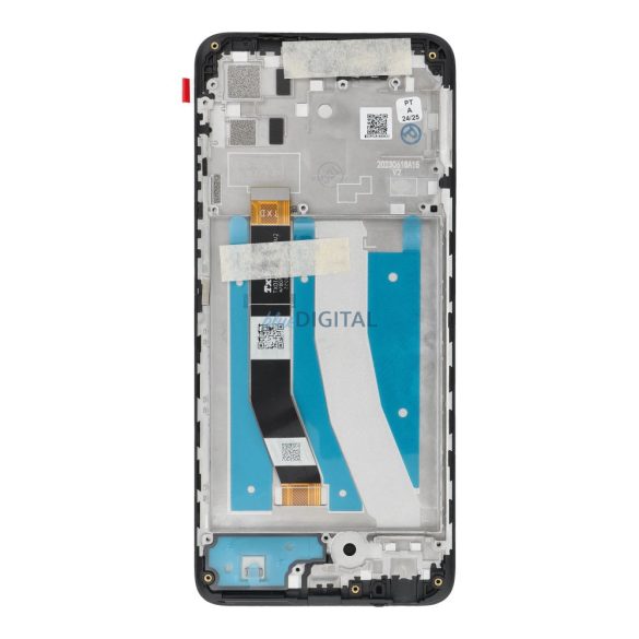 LCD kijelző (gyári ServicePack) Motorola Moto G32 [5D68C21151] - szürke