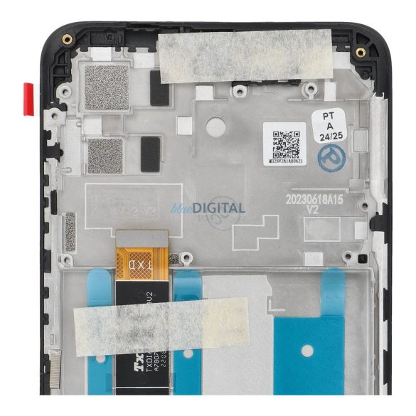 LCD kijelző (gyári ServicePack) Motorola Moto G32 [5D68C21151] - szürke