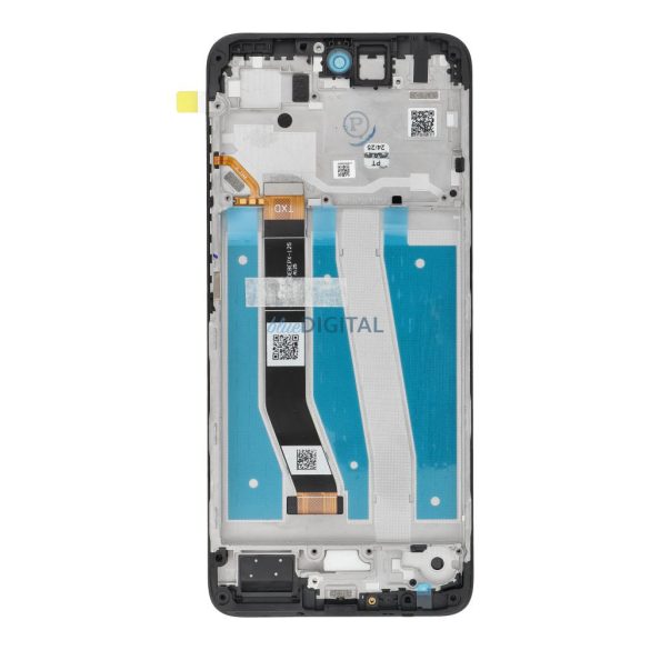 LCD kijelző (gyári ServicePack) Motorola Moto G14 [5D68C23075] - acélszürke