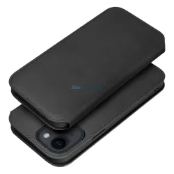 DUAL POCKET könyvtok Samsung Galaxy S25 Plus - fekete