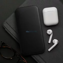 DUAL POCKET könyvtok Samsung Galaxy S25 Plus - fekete