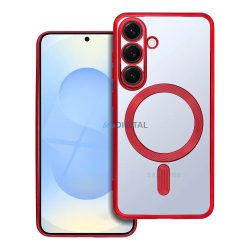   ELECTRO MAG COVER MagSafe-kompatibilis tok Samsung Galaxy S25 - piros