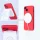 SILICONE MAG COVER MagSafe-kompatibilis tok Samsung Galaxy S25 Plus - piros
