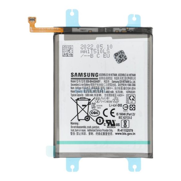 Akkumulátor (gyári ServicePack) EB-BA426ABY Samsung Galaxy A32/A42/A72 [GH82-25123A]