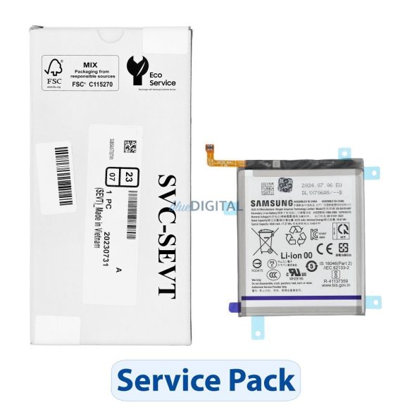 Akkumulátor (gyári ServicePack) EB-BA525ABY Samsung Galaxy A52/A52S/S20FE [GH82-24205A]