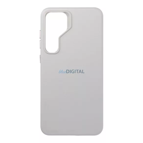 BŐR MAG COVER tok a SAMSUNG S25 PLUS-hoz szürke