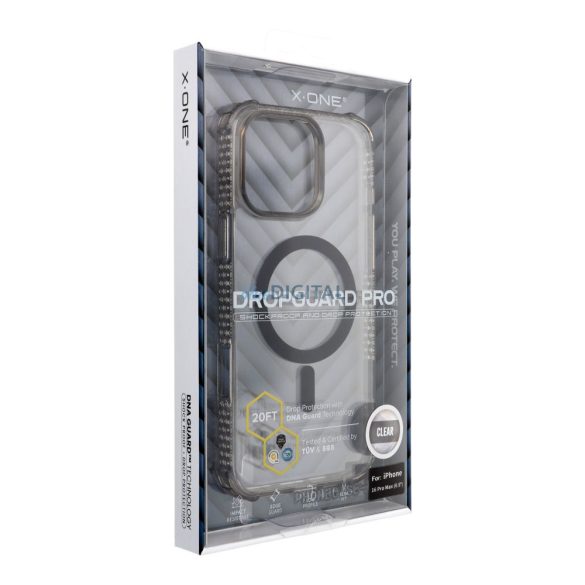 Dropguard Magnetic Pro MagSafe-kompatibilis tok iPhone 16 Pro Max - fekete
