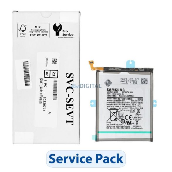 Akkumulátor (gyári ServicePack) EB-BA715ABY Samsung Galaxy A71 (A715) [GH82-22153A]