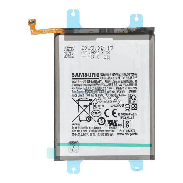 Akkumulátor (gyári ServicePack) Samsung Galaxy A72 (A725F) [GH82-25461A]