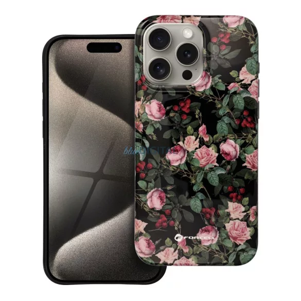 FORCELL F-PROTECT Mirage, katonai csepp-tesztelt tok kompatibilis MagSafe az IPHONE 15 PRO MAX-hoz rózsaszín dráma