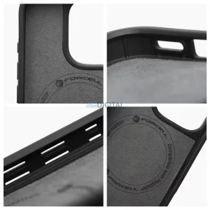 FORCELL F-PROTECT Mirage, katonai csepp-tesztelt tok kompatibilis MagSafe az IPHONE 15 PRO MAX ezüst ködhöz