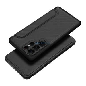 RAZOR könyvtok Samsung Galaxy S25 Plus - fekete