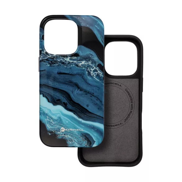 FORCELL F-PROTECT Mirage, katonai csepp-tesztelt tok kompatibilis MagSafe az IPHONE 15 mélytengeri mélytengerhez