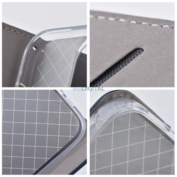 SMART MAGNETO könyvtok Xiaomi Redmi 14C - tengerészkék