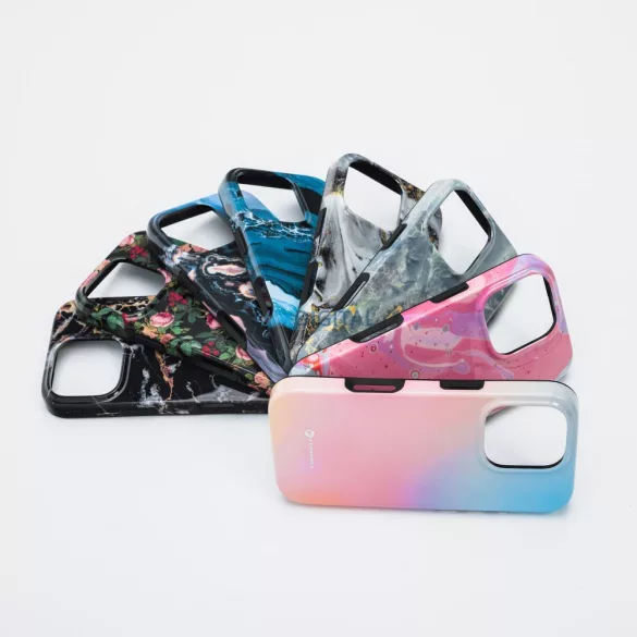 FORCELL F-PROTECT Mirage, katonai csepp-tesztelt tok kompatibilis a MagSafe-hez IPHONE 15 PRO arany szigethez