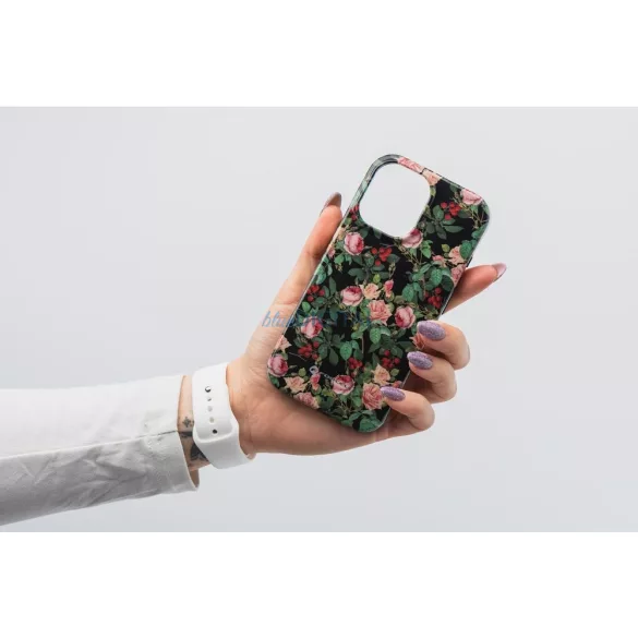 FORCELL F-PROTECT Mirage, katonai csepp-tesztelt tok kompatibilis MagSafe az IPHONE 15 PRO rózsaszín dráma számára