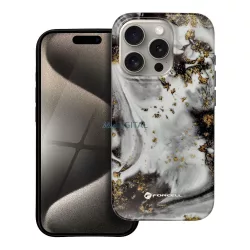   FORCELL F-PROTECT Mirage, katonai csepp-tesztelt tok kompatibilis MagSafe az IPHONE 15 PRO ezüst ködhöz