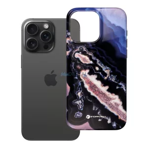 FORCELL F-PROTECT Mirage, katonai csepp-tesztelt, MagSafe kompatibilis tok IPHONE 15 PRO MAX-hoz arany sziget
